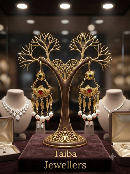 Gold Chandelier Earrings